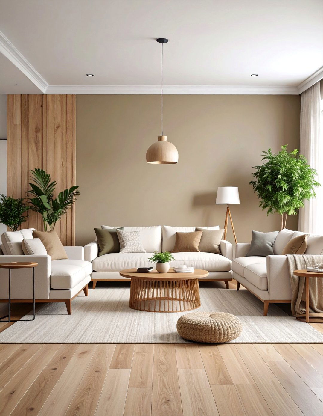 Warm Taupe Accent Wall for Modern Neutrals - 25 Accent Wall Colors