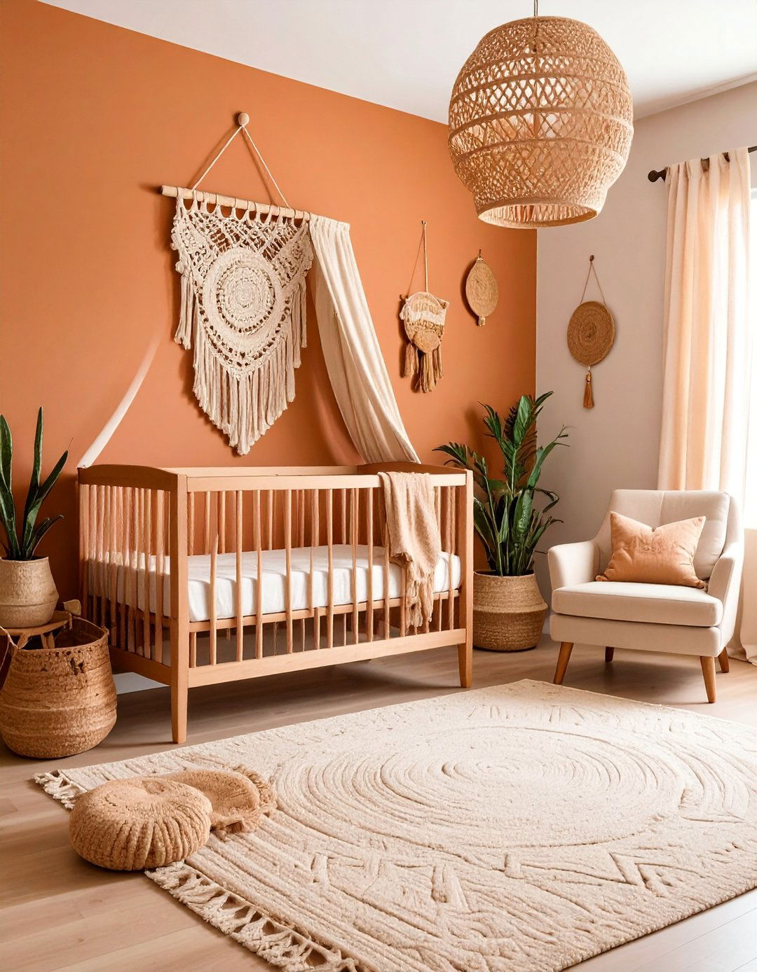 Warm Terracotta Earth Tones - 25 Nursery Color Ideas