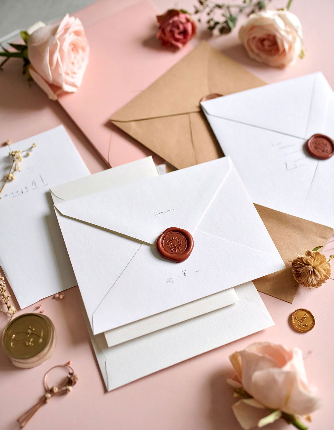 Wax Seal Wedding Stationery - 25 Bridgerton Wedding Ideas