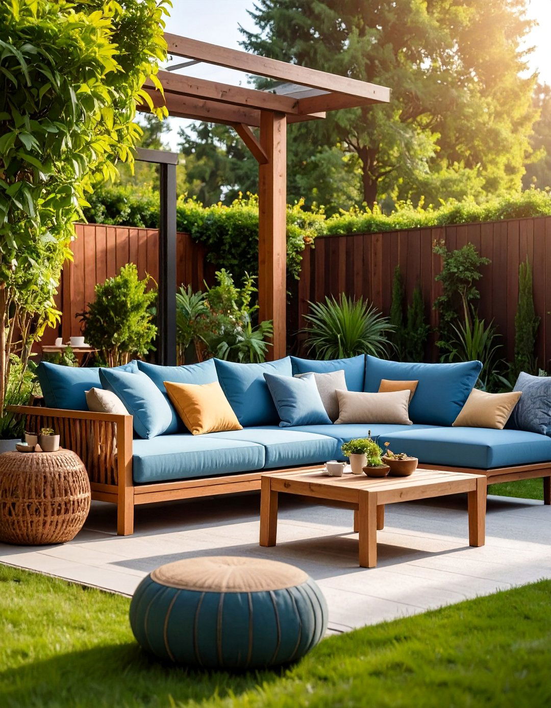Weather Resistant Outdoor Sofa Set - 25 Patio Furniture Ideas