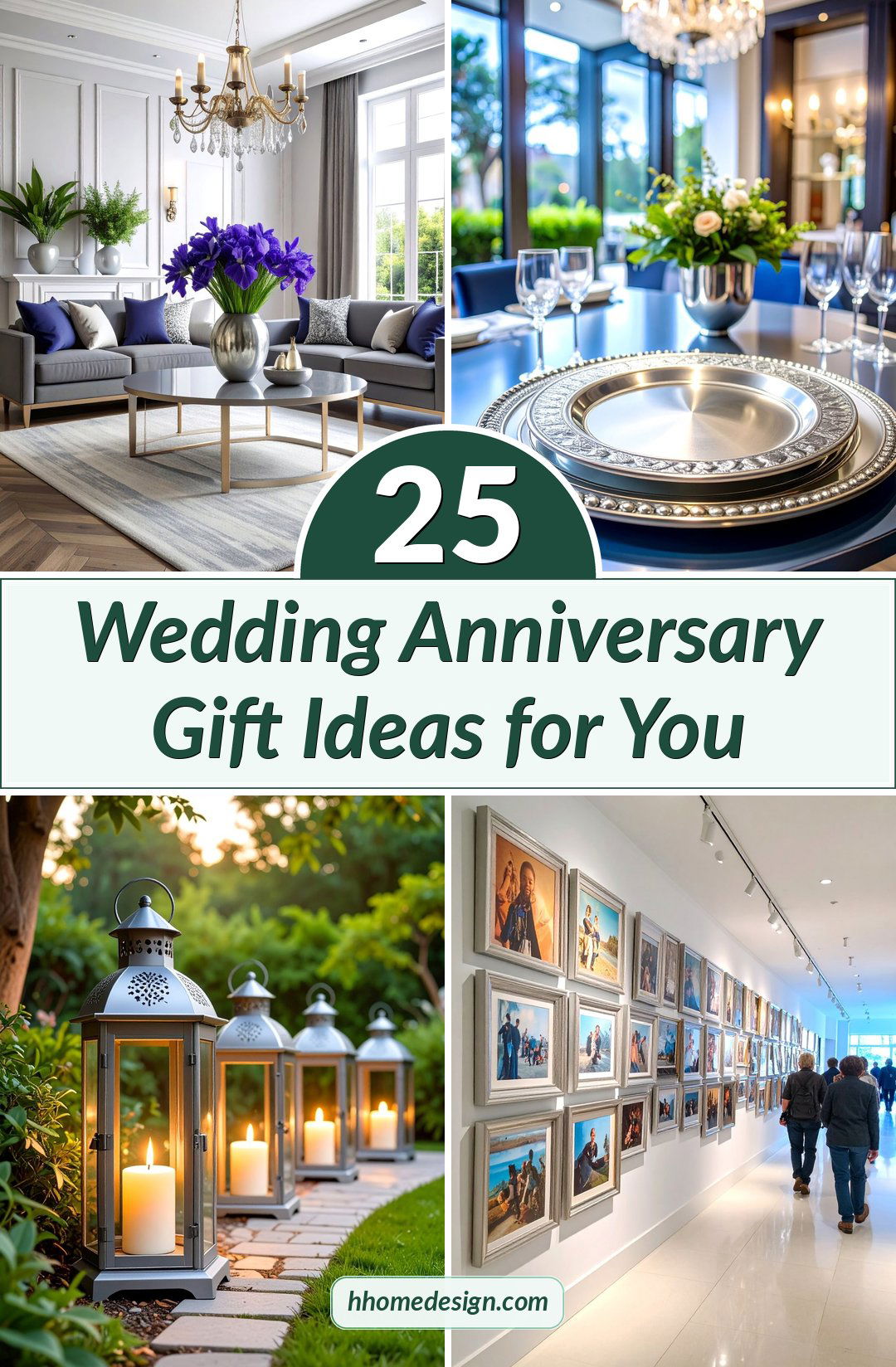25 Wedding Anniversary Gift Ideas for You