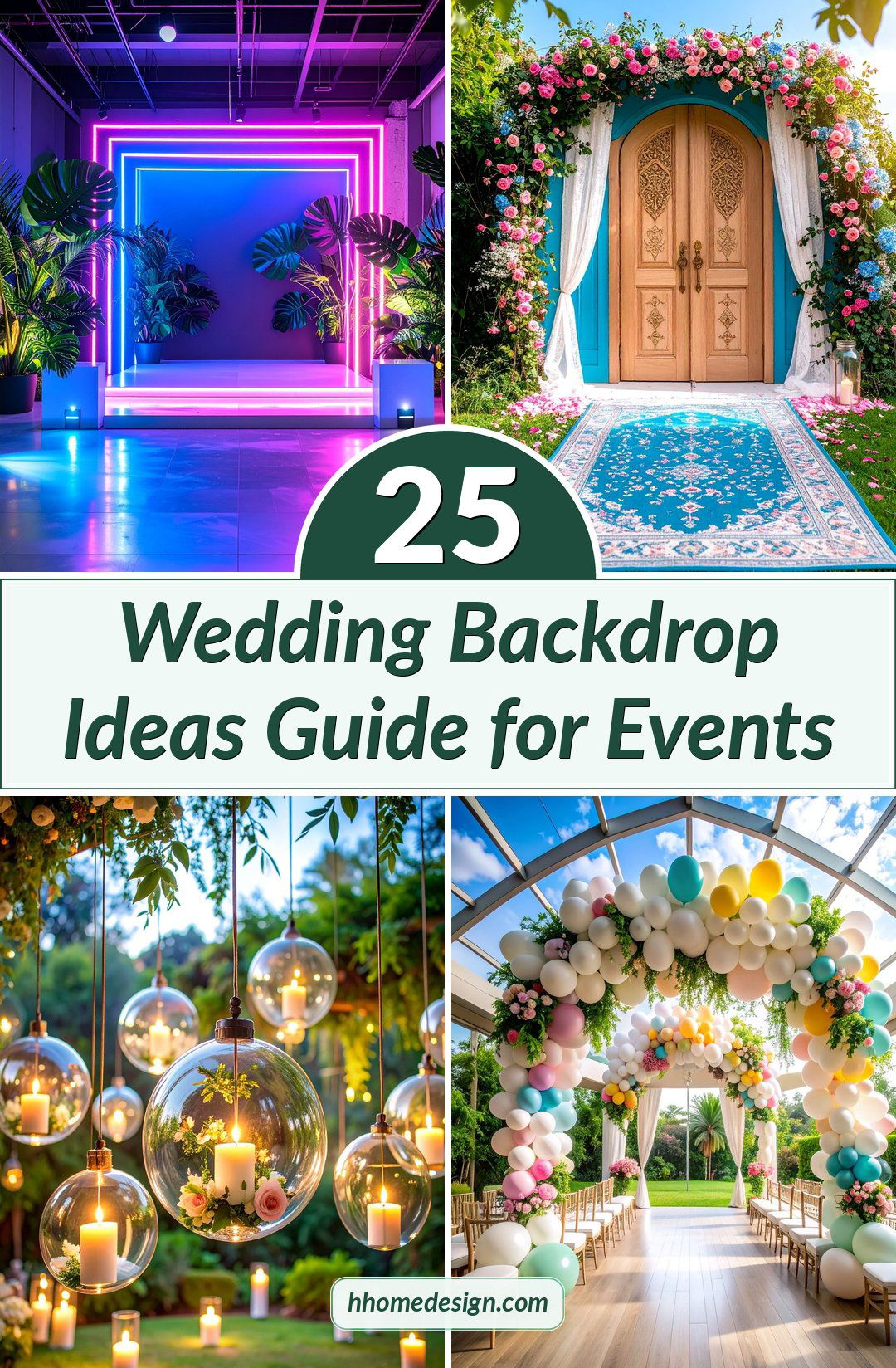 25 Wedding Backdrop Ideas Guide for Events