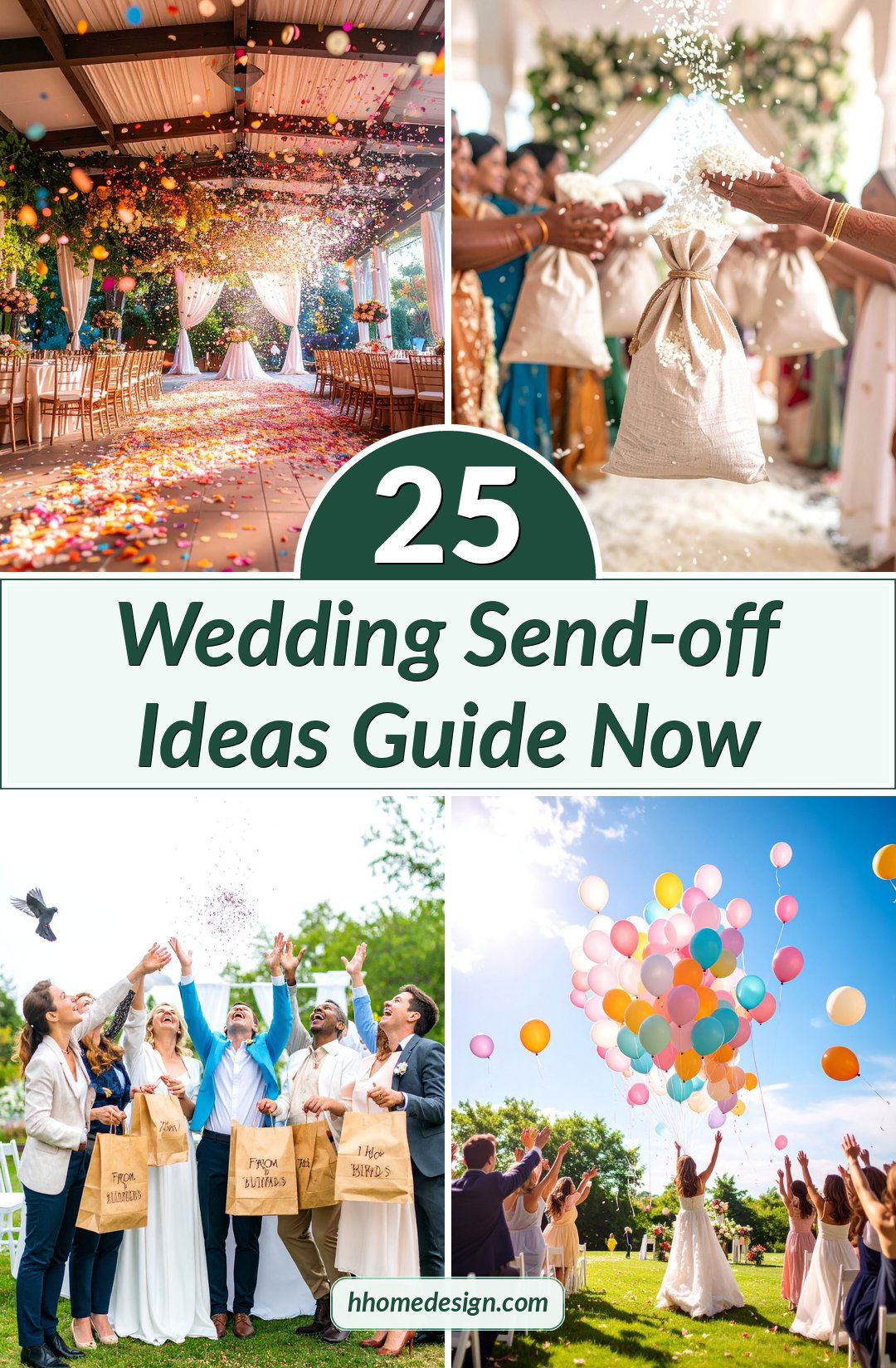25 Wedding Send-off Ideas Guide Now