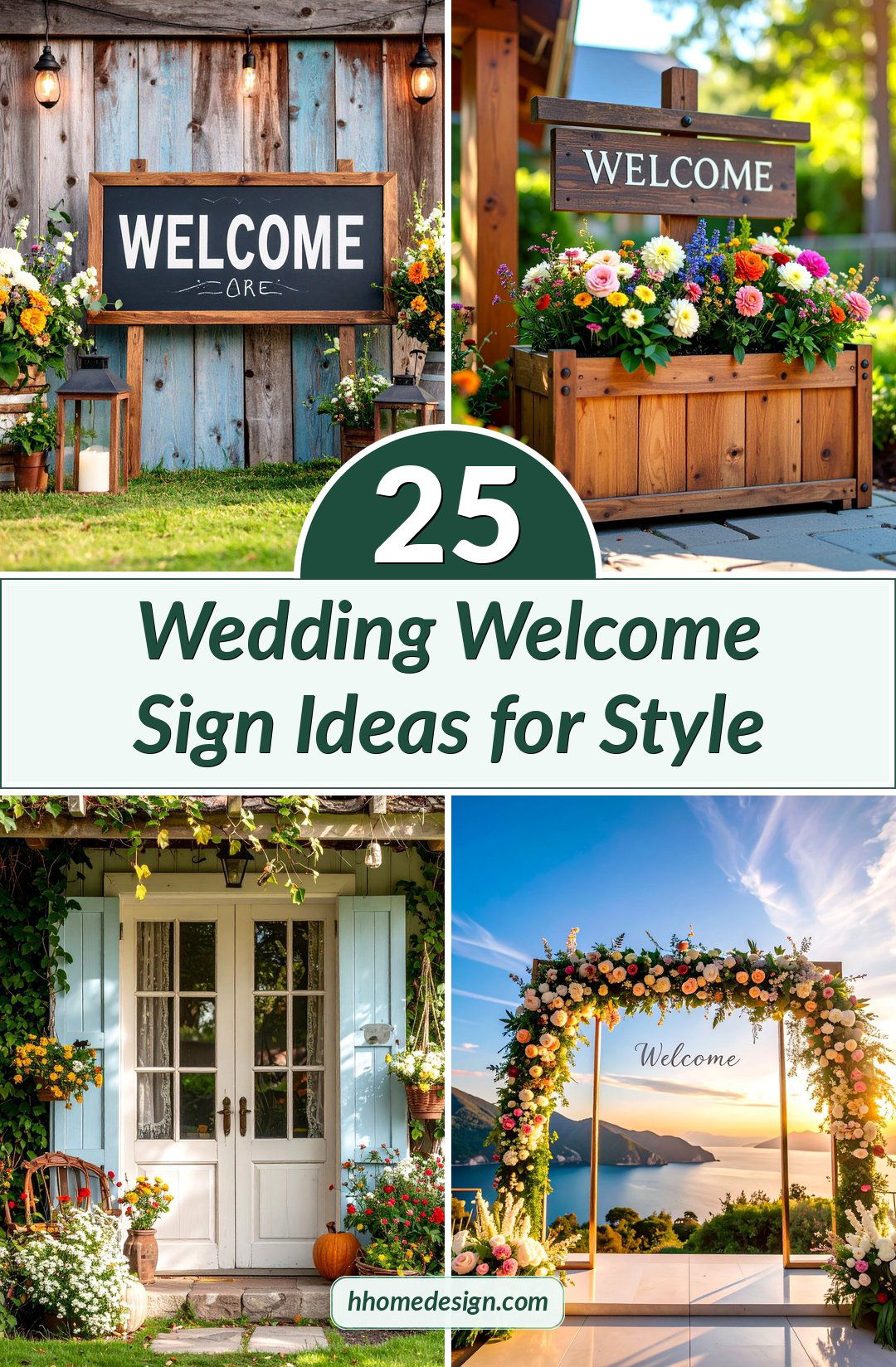 25 Wedding Welcome Sign Ideas for Style