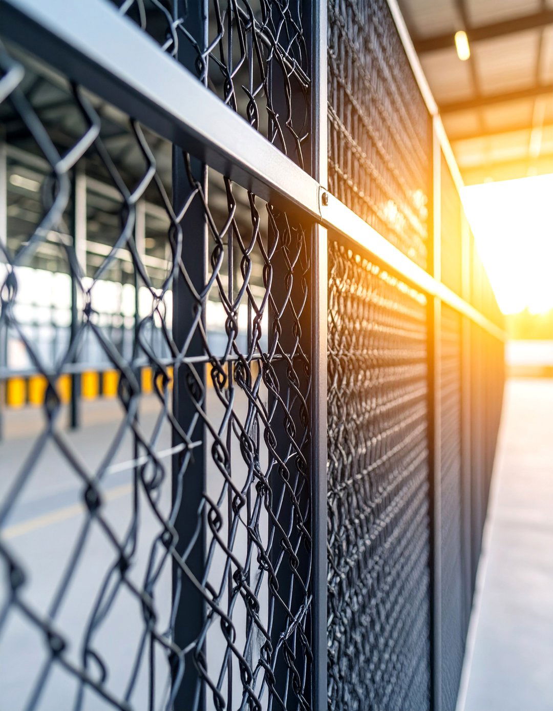 Welded Wire Mesh Fence with Powder Coating - 25 Types of Fences