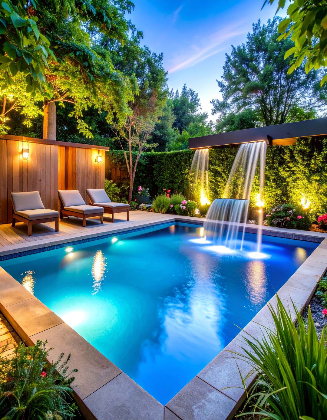 Wellness Focused Pool with Hydrotherapy Features - 25 Swimming Pool Ideas