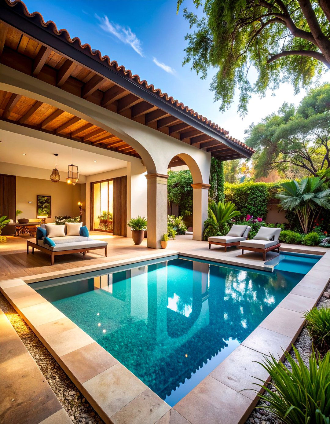 Wellness Focused Spanish Colonial with Health Conscious Design - 25 spanish colonial revival architecture