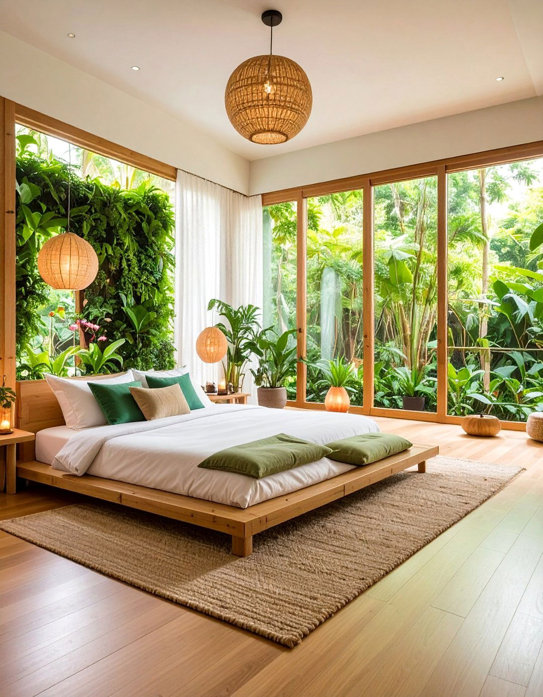 Wellness Spa Hotel Room with Meditation Spaces - 25 Hotel Room Design Ideas