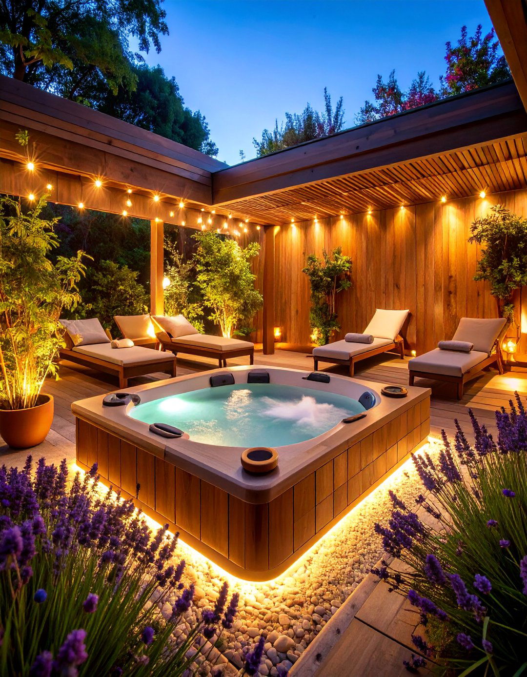 Wellness Spa Sanctuary - 25 Outdoor Decor Ideas