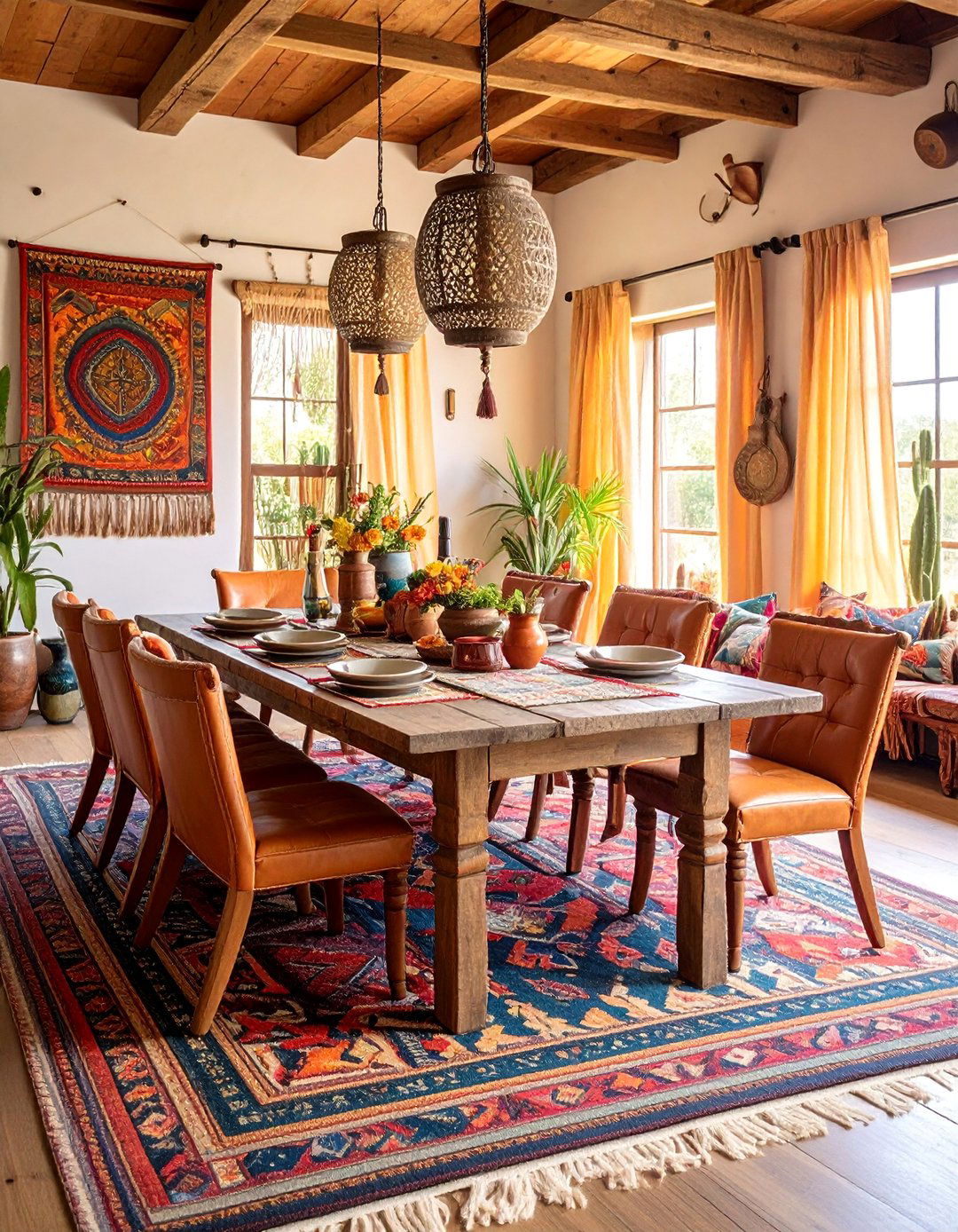 Western Bohemian Adventure - 25 Dining Room Ideas