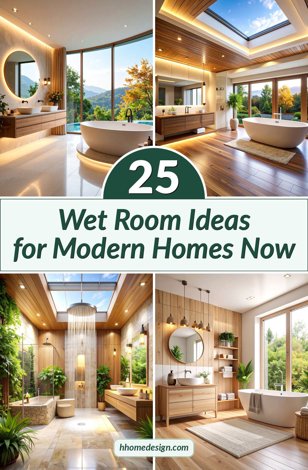 25 Wet Room Ideas for Modern Homes Now