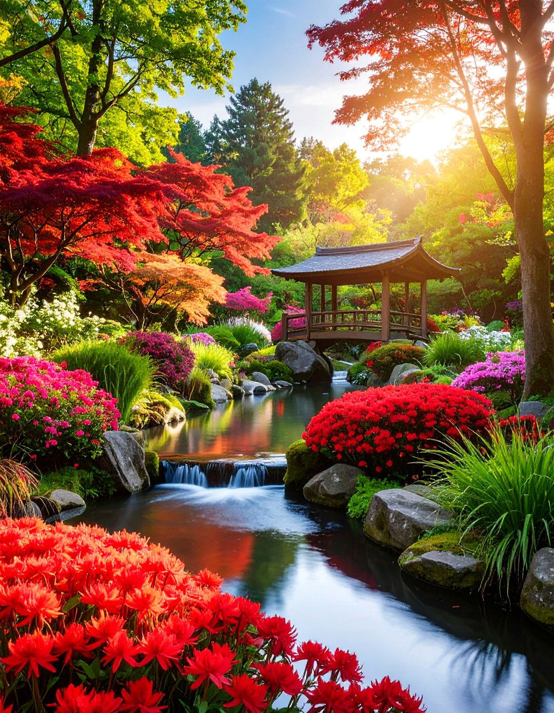 Wetland Shade Garden with Moisture Loving Plants - 25 Shade Garden Design Ideas