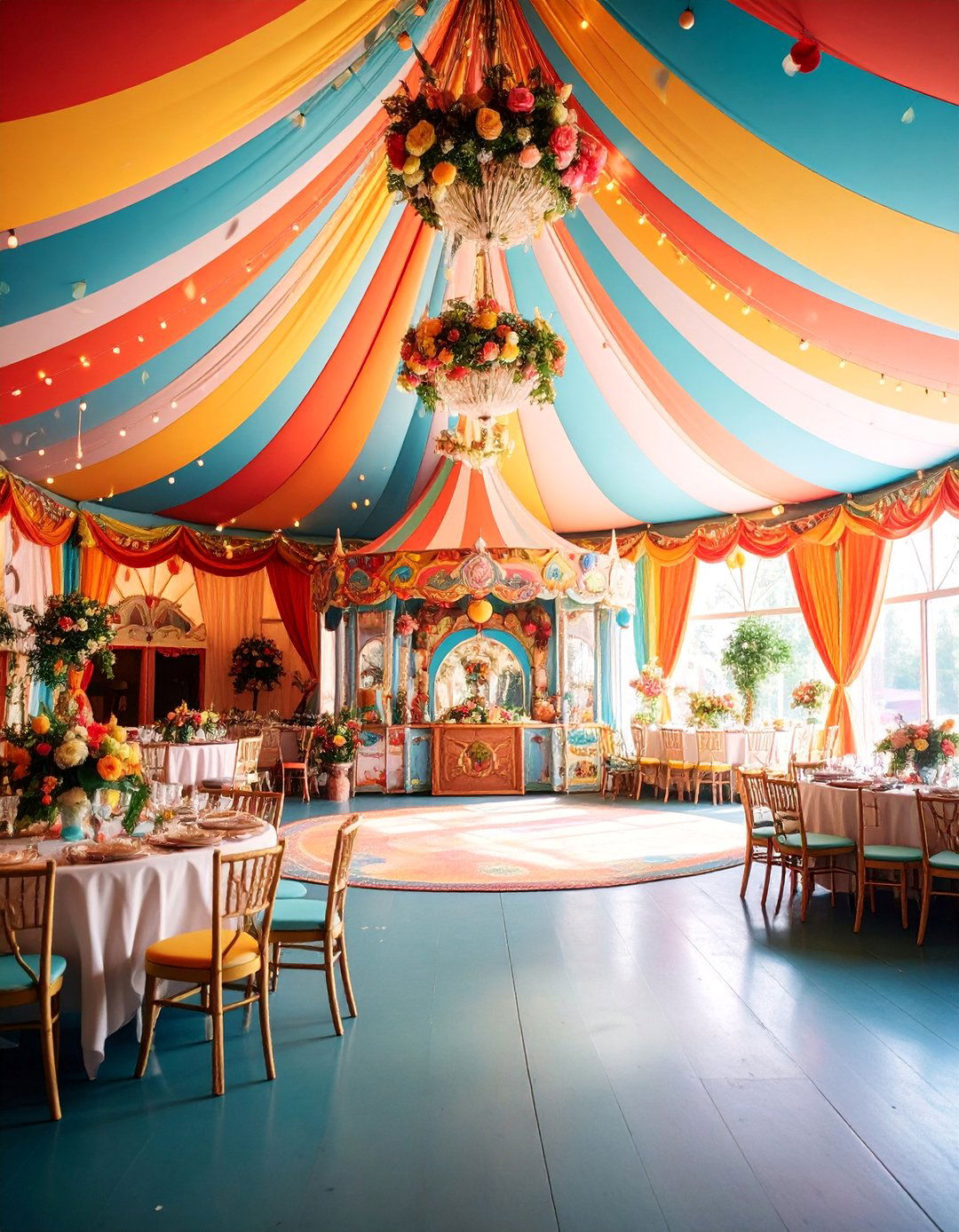 Whimsical Carnival Wedding - 25 Wedding Theme Ideas
