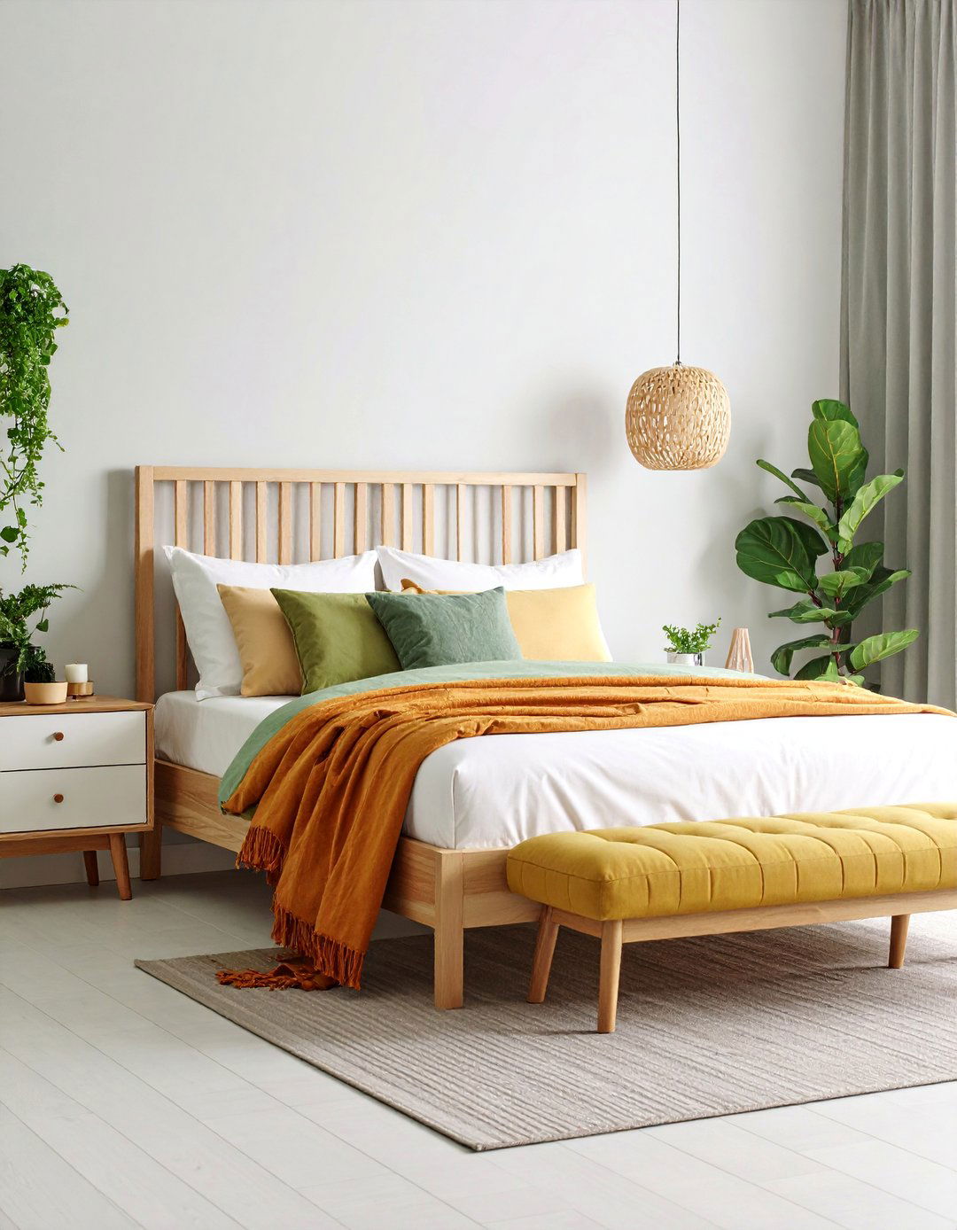 White Bedroom with Multipurpose Furniture Combinations - 25 Small White Bedroom Ideas