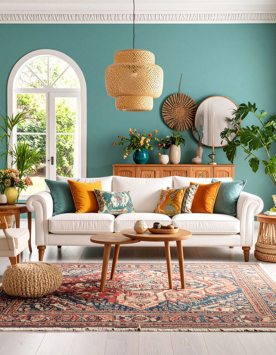 White Couch Transitional Living Room Balance - 25 White Couch Living Room Ideas