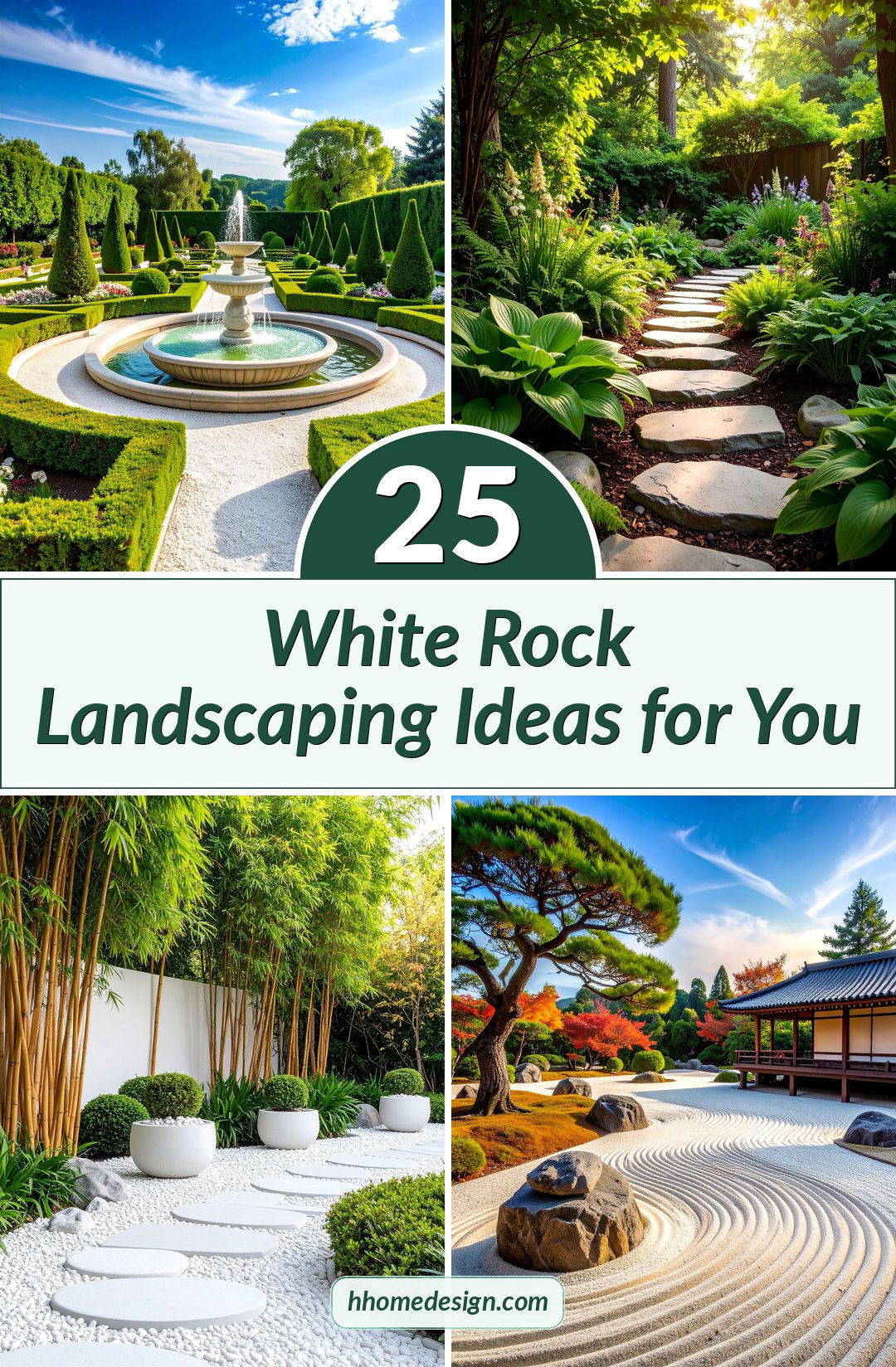 25 White Rock Landscaping Ideas for You