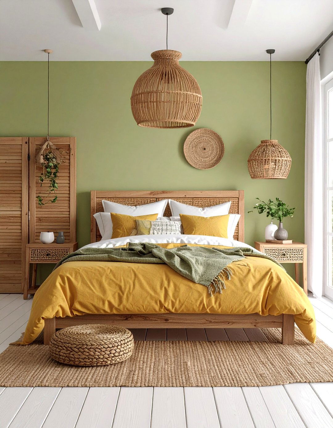 Whitewashed Country Bedroom Serenity - 25 Country Bedroom Ideas