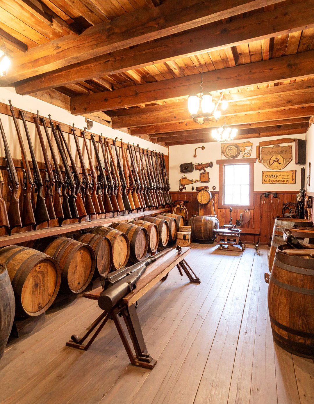Wild West Trading Post - 25 Man Cave Gun Room Ideas