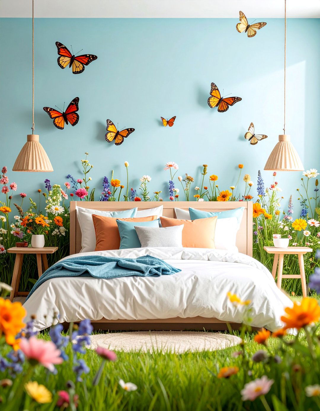 Wildflower Meadow Fairycore Bedroom - 25 Fairycore Bedroom Ideas