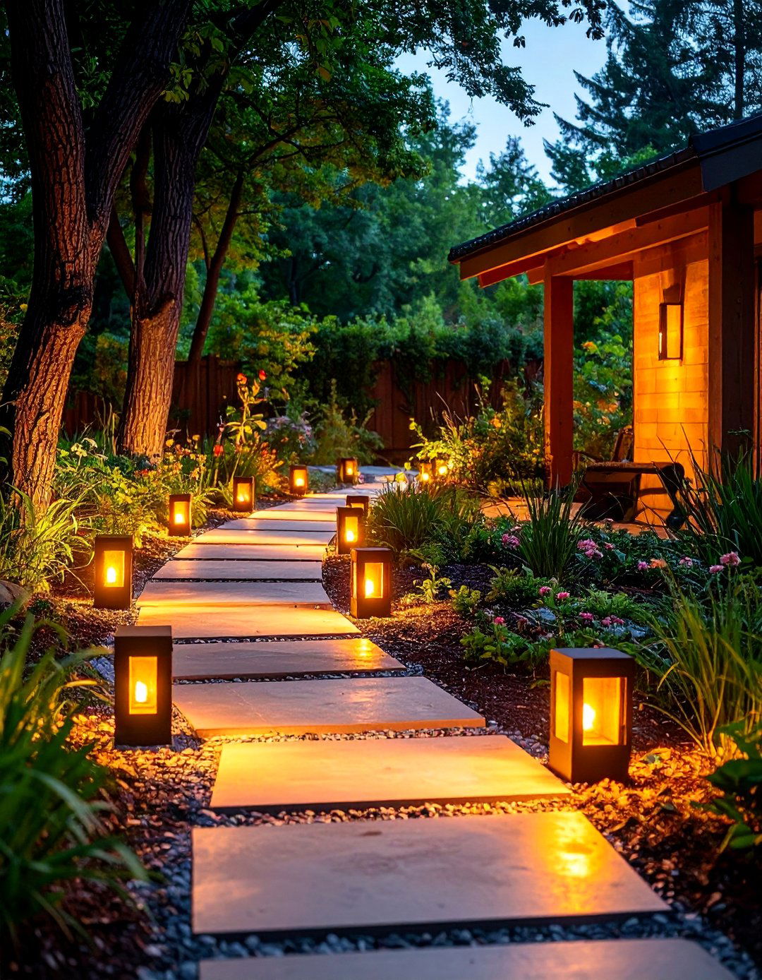 Wildlife Friendly Garden Lighting with Amber LED Technology - 25 Garden Lighting Ideas
