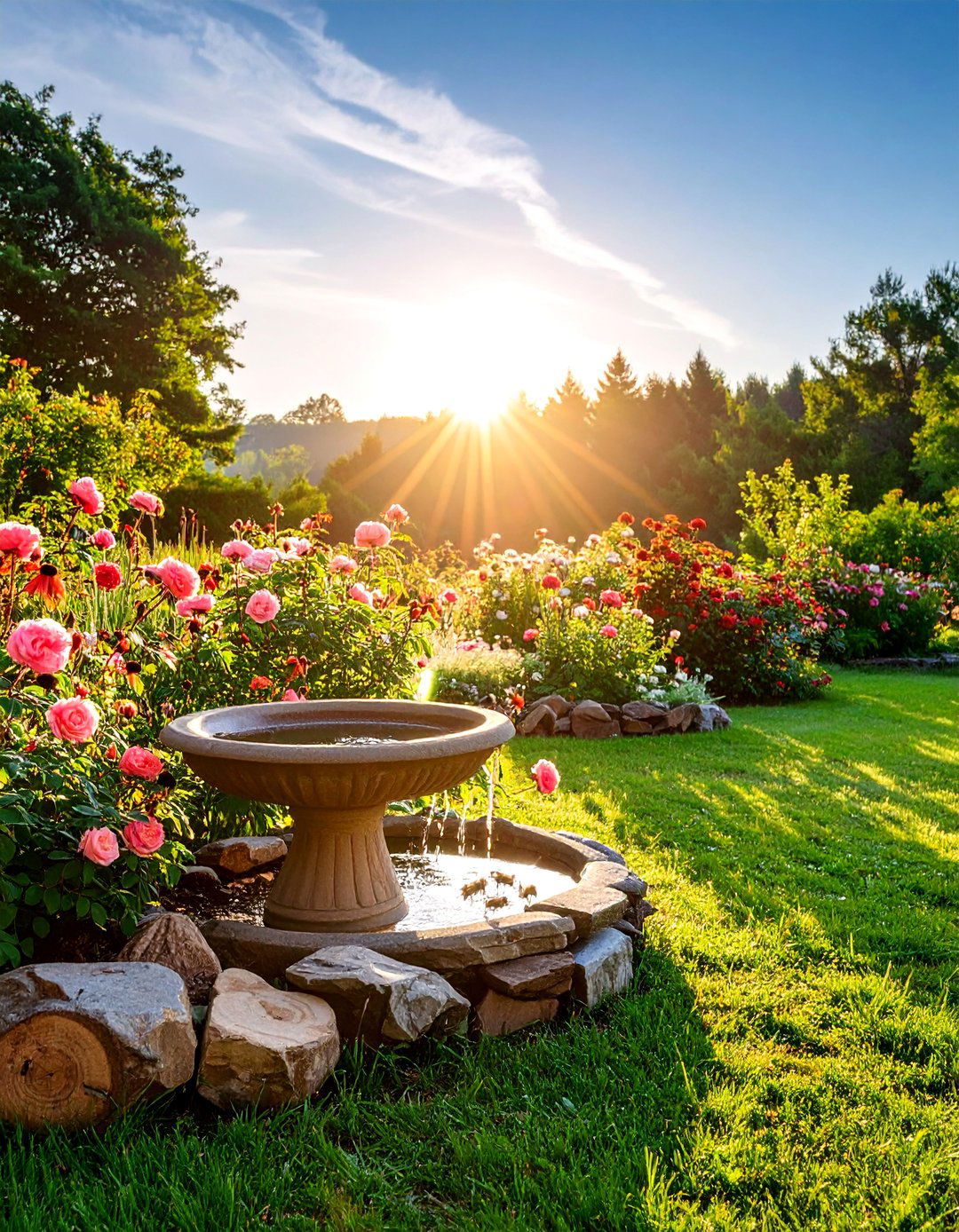 Wildlife Friendly Rose Garden - 25 Rose Garden Ideas