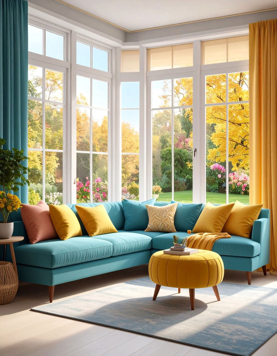 Window Seat Snug Room with Garden Views and Natural Light - 25 Snug Room Ideas