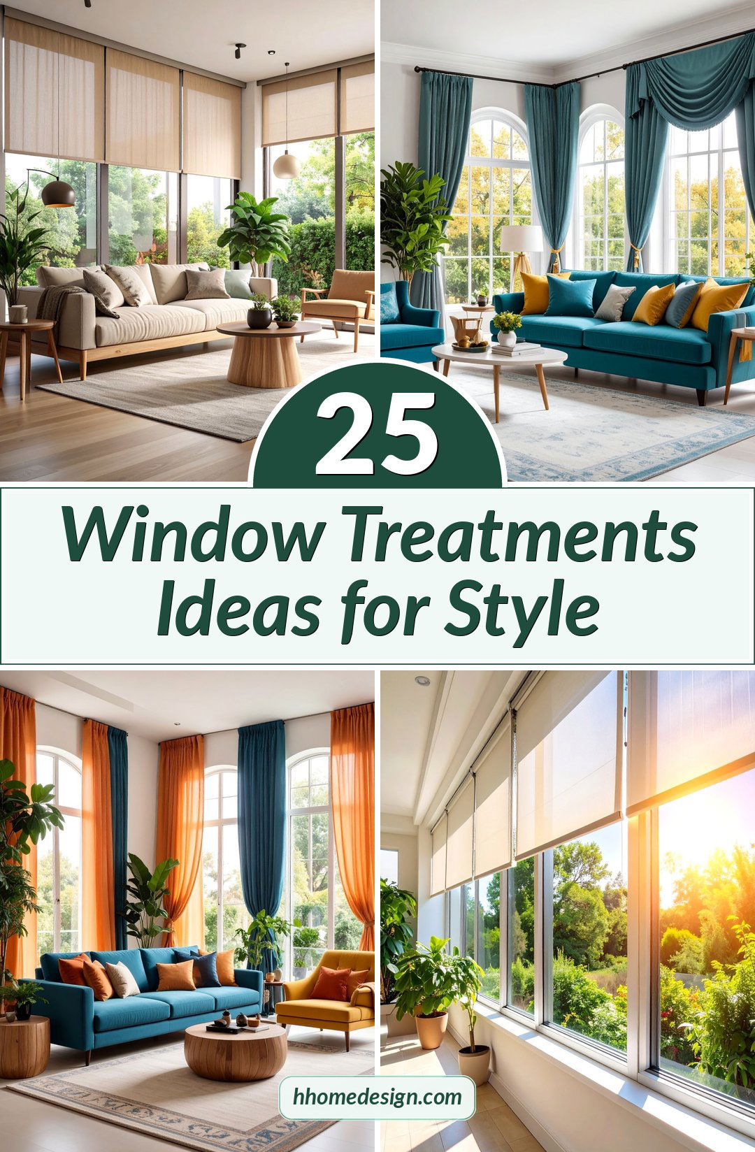 25 Window Treatments Ideas for Style