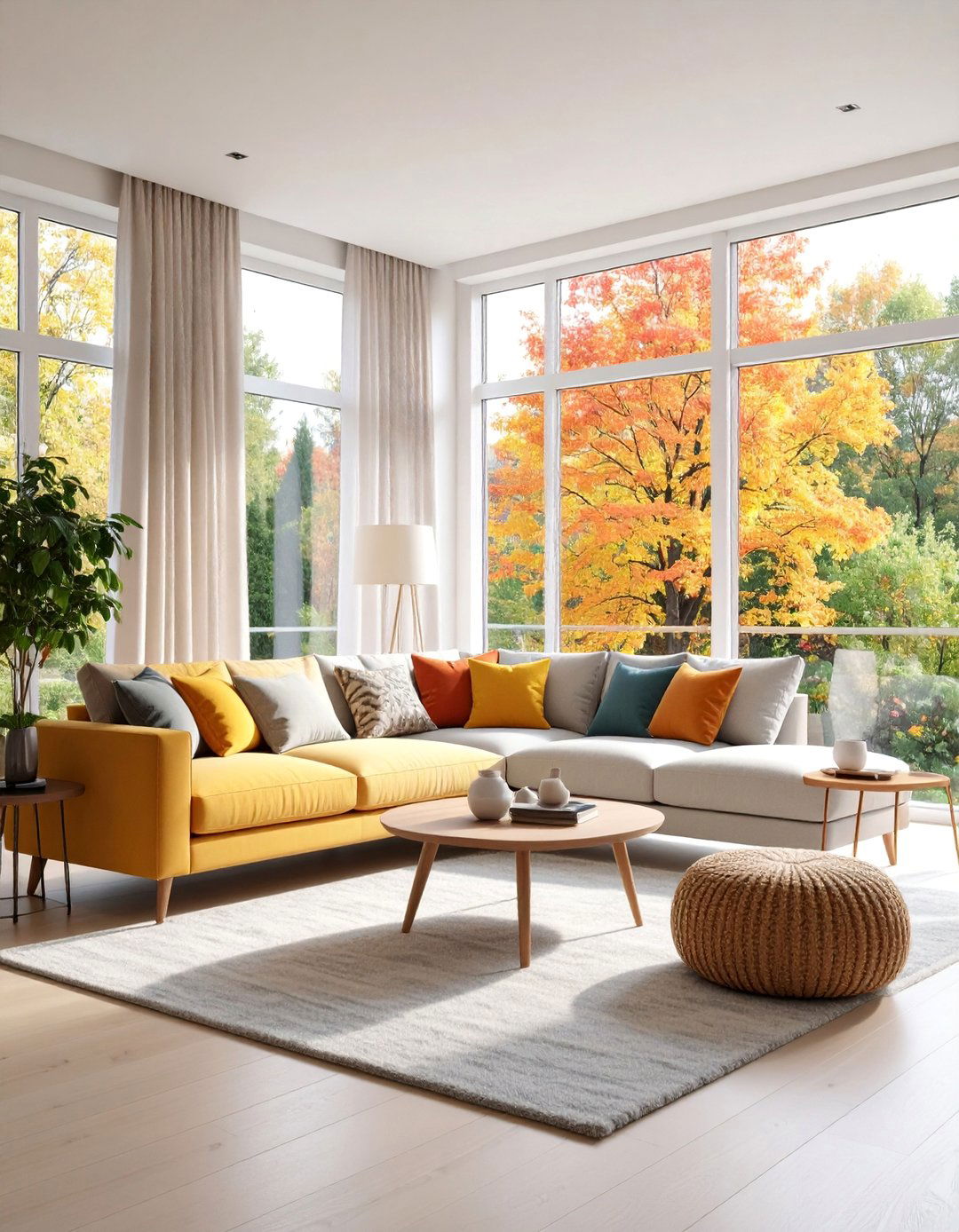 Window Wall Challenge Solution - 25 Awkward Living Room Layout Ideas