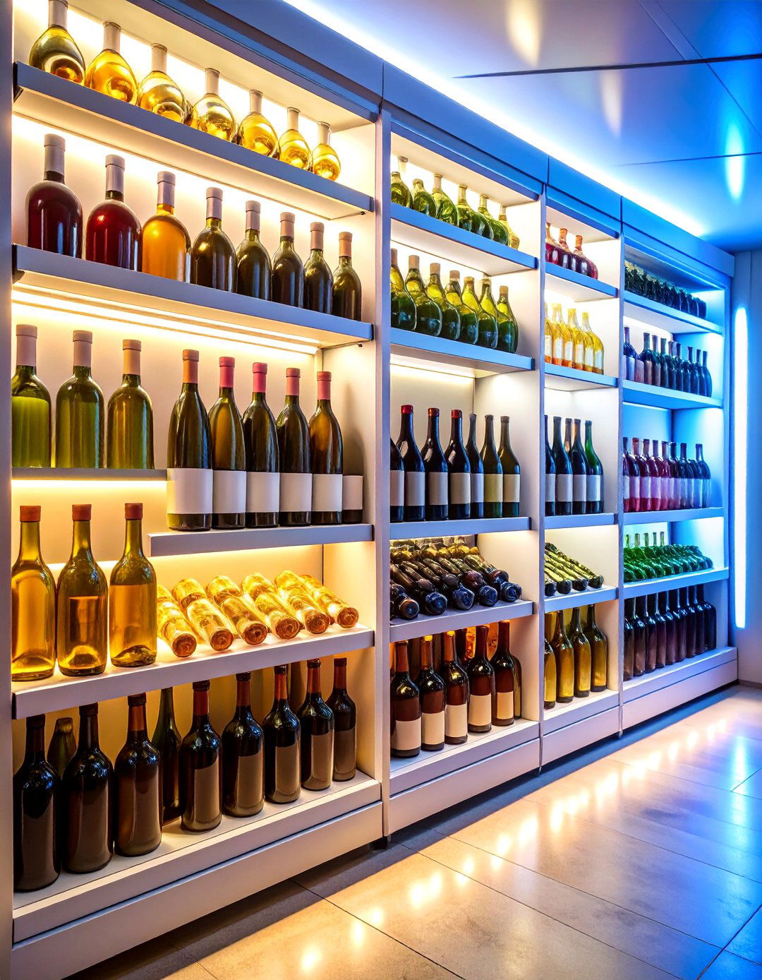 Wine and Bottle Storage Racks - 25 Fridge Organization Ideas