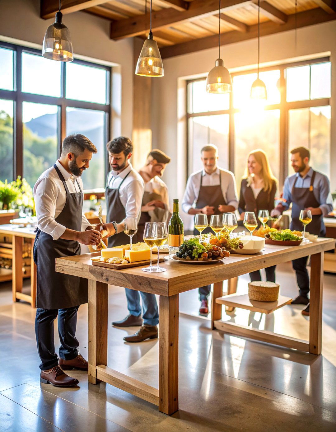 Wine and Cheese Pairing Educational Entertainment - 25 Wedding Entertainment Ideas