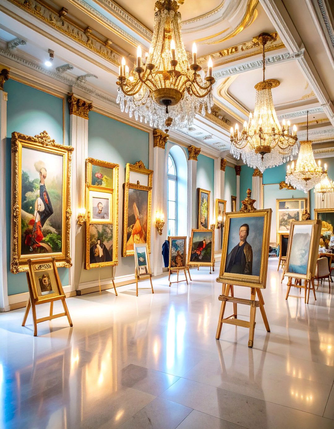 Wizarding Portrait Gallery Reception - 25 Harry Potter Wedding Ideas