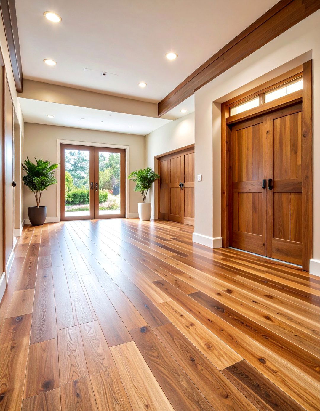 Wood Look Porcelain Plank Mudroom Tiles - 25 Mudroom Tile Floor Ideas