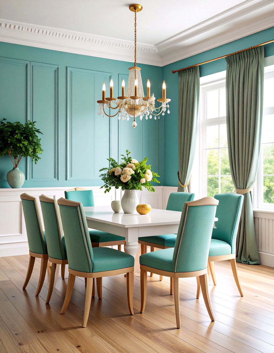 Wood Wainscoting for Traditional Elegance - 25 Wooden Interior Design Ideas