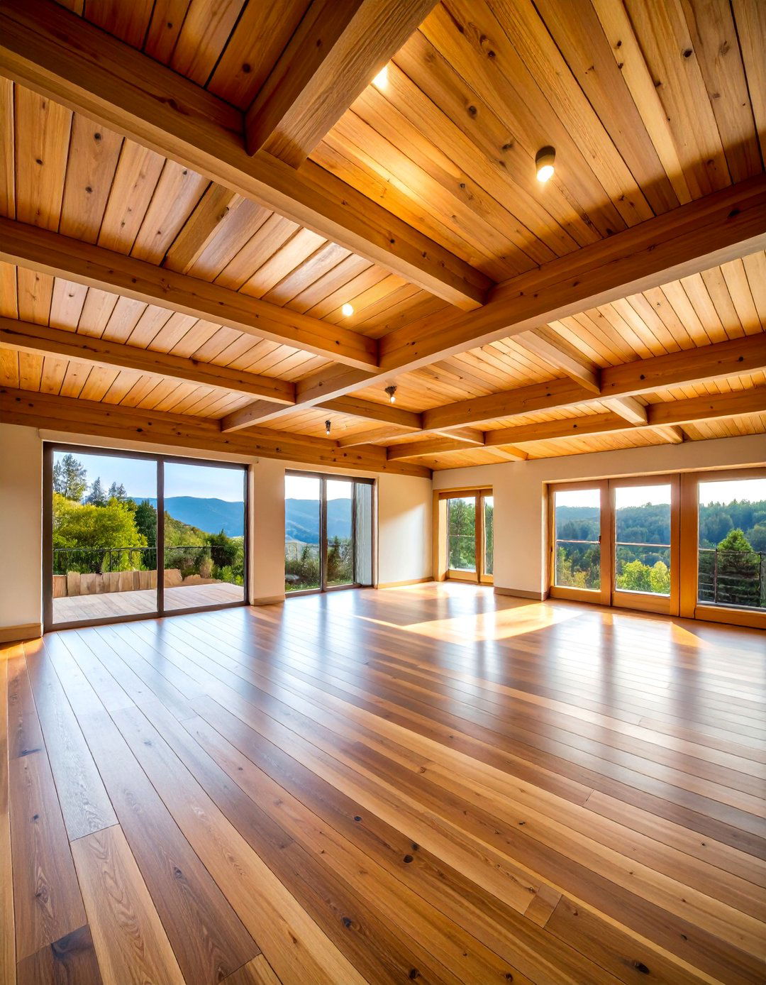 Wooden Ceiling Planks for Warmth - 25 Wooden Interior Design Ideas