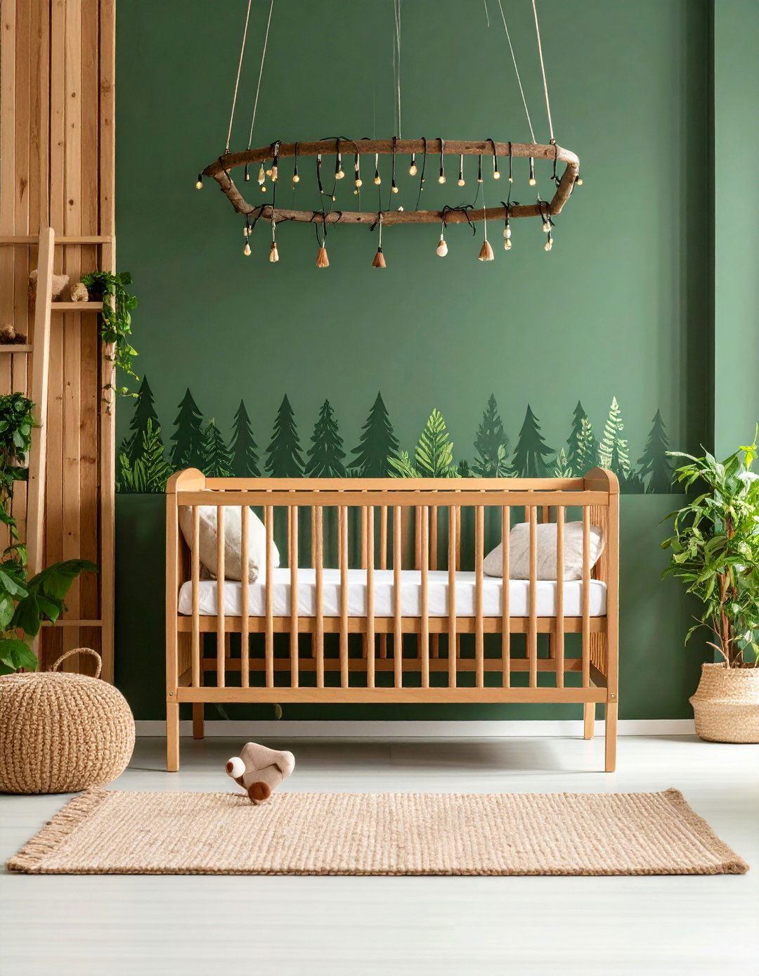 Woodland Forest Theme Nursery - 25 Rustic Nursery Ideas