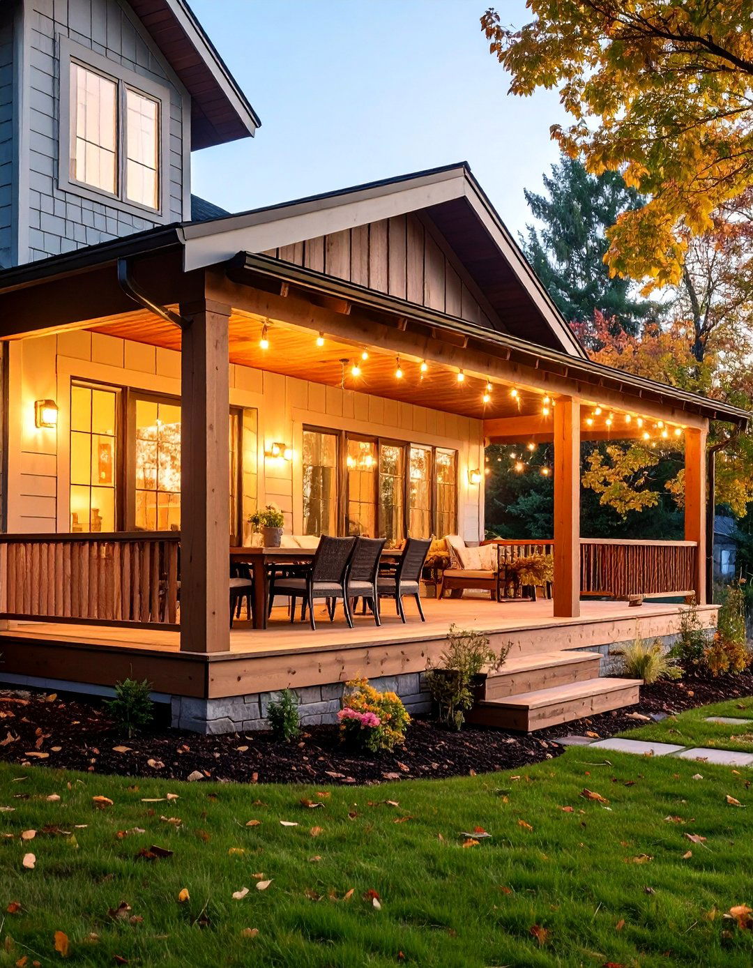 Wrap Around Side Porch Extension - 25 Side Porch Ideas