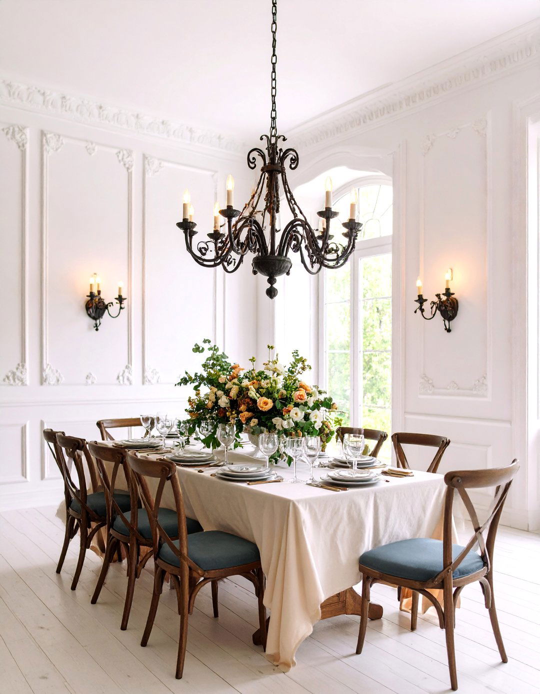 Wrought Iron Statement Lighting Scheme - 25 spanish interior design ideas