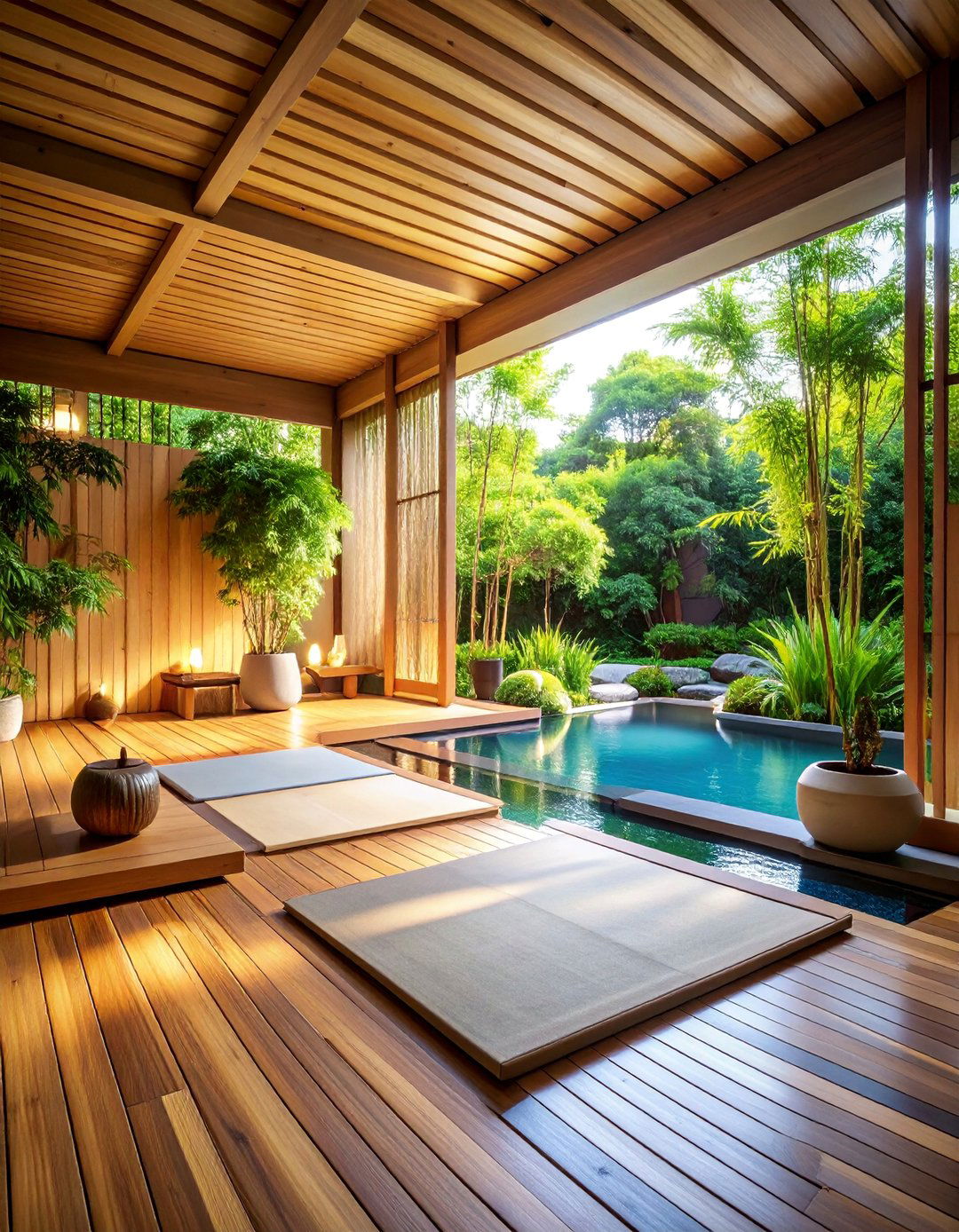 Yoga and Meditation Retreat Space - 25 Outdoor Gym Ideas
