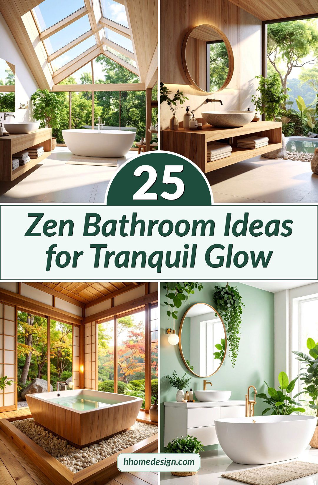 25 Zen Bathroom Ideas for Tranquil Glow