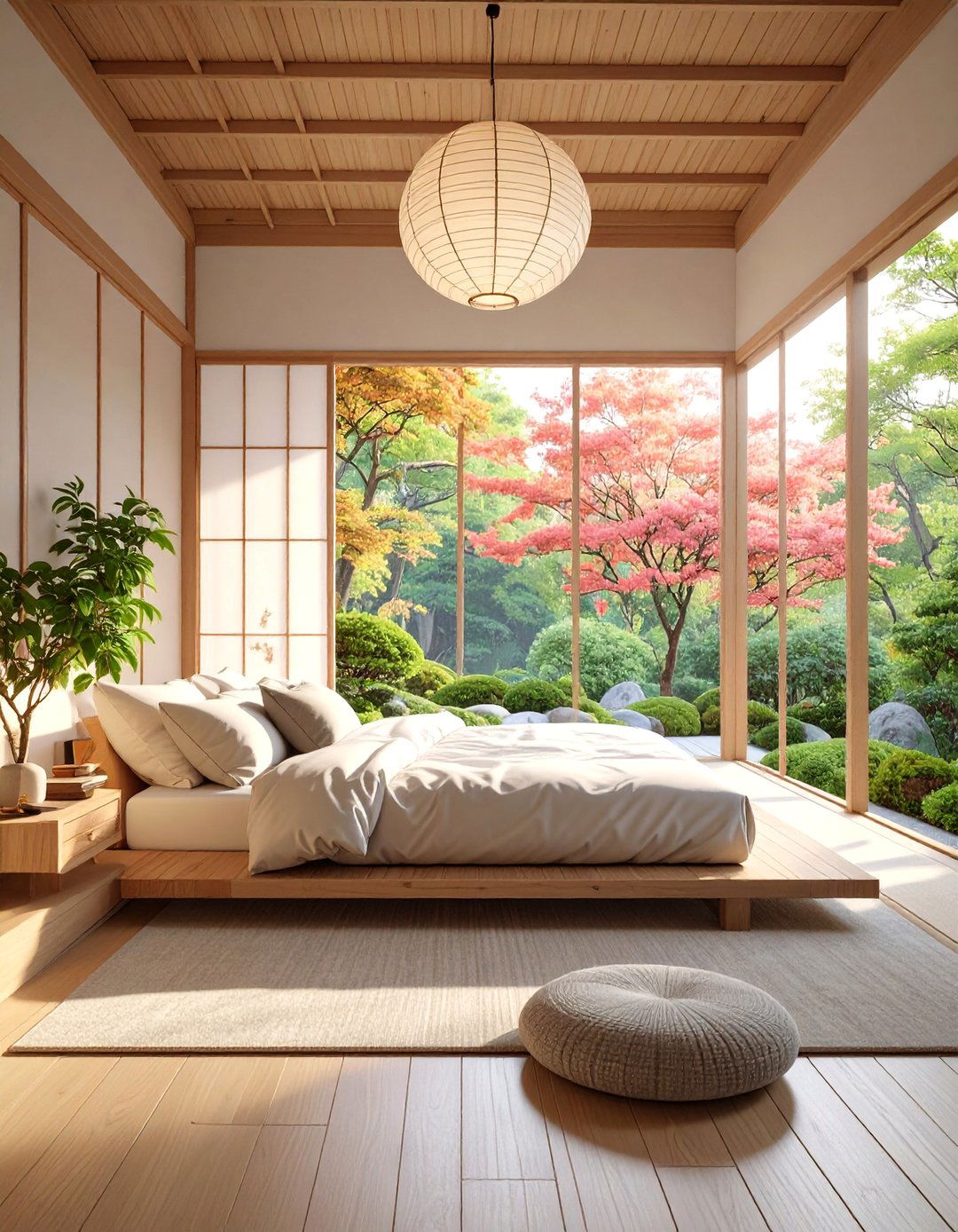 Zen Bedroom with Feng Shui Energy Flow Design - 25 Zen Bedroom Ideas