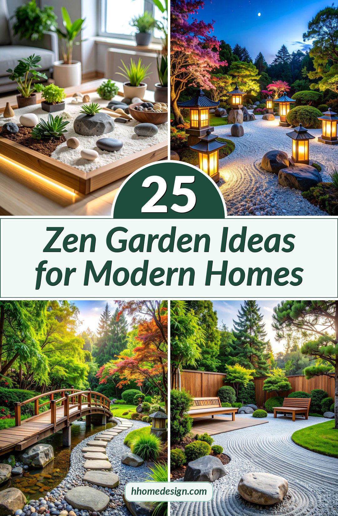 25 Zen Garden Ideas for Modern Homes
