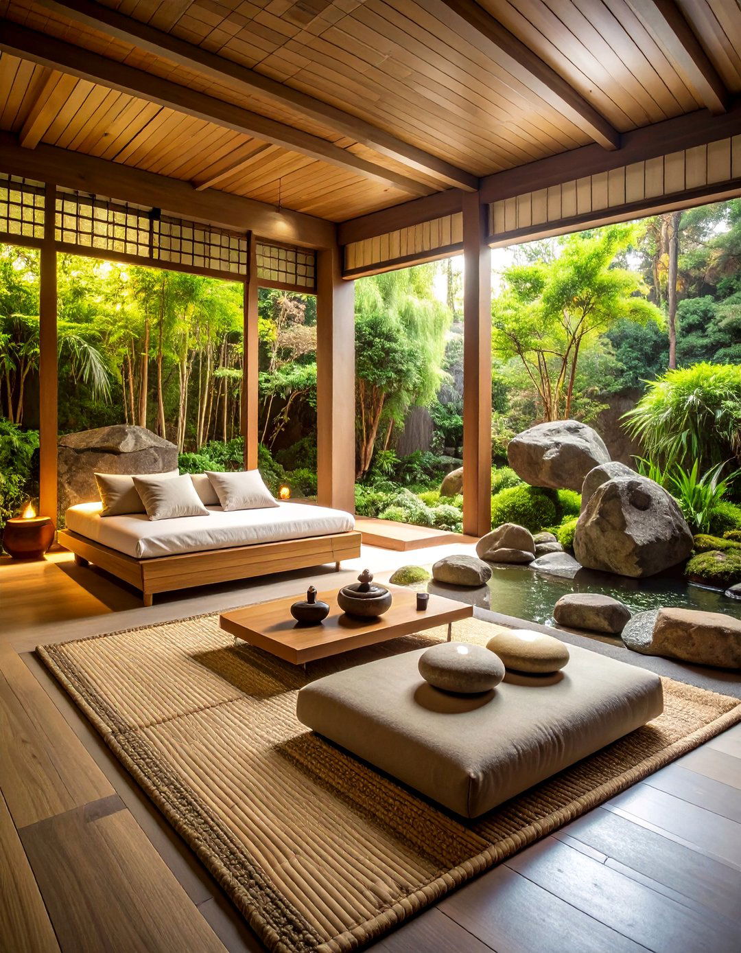 Zen Garden Meditation Lash Space - 25 Lash Room Ideas
