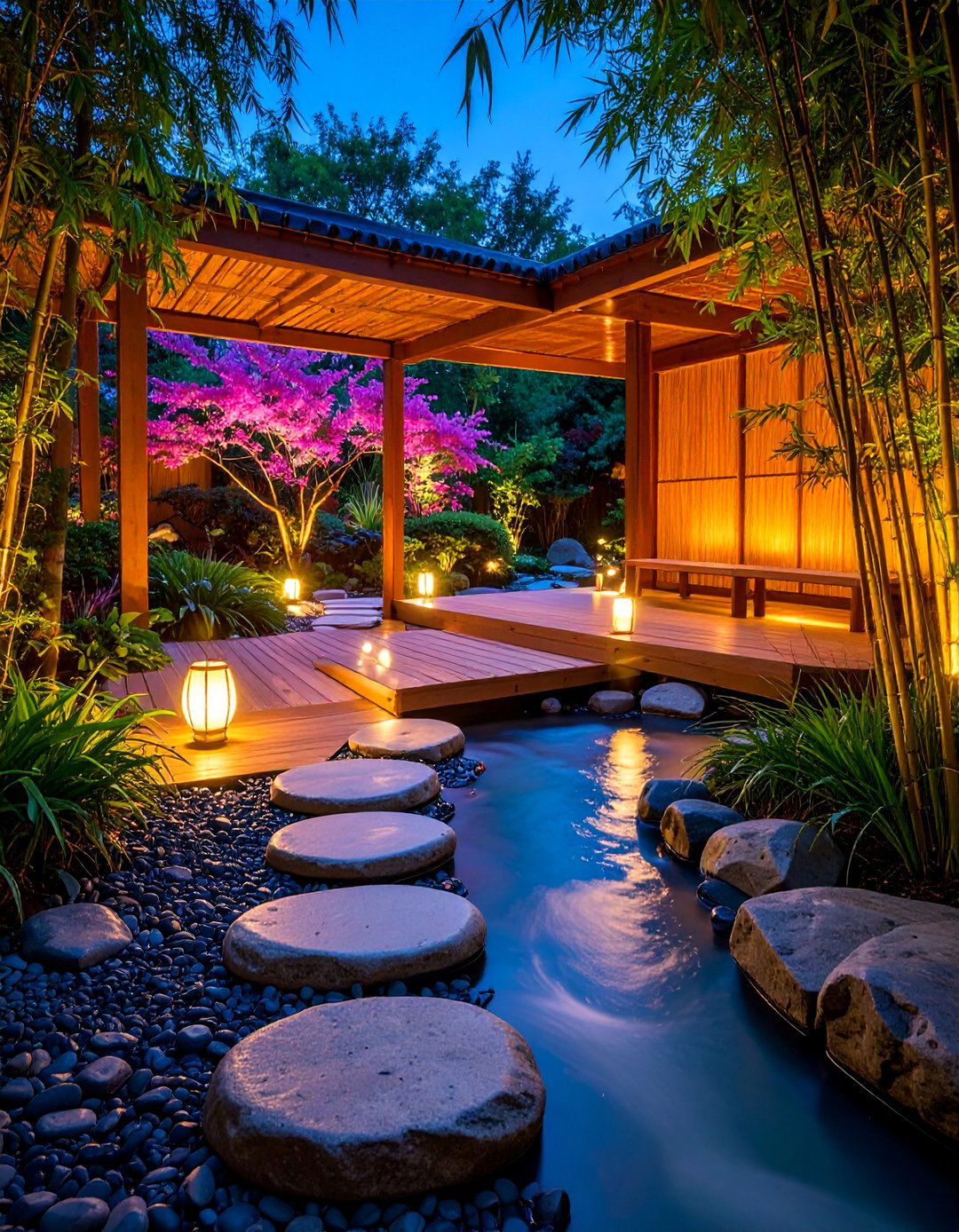 Zen Garden Meditation Retreat - 25 Sunken Patio Ideas