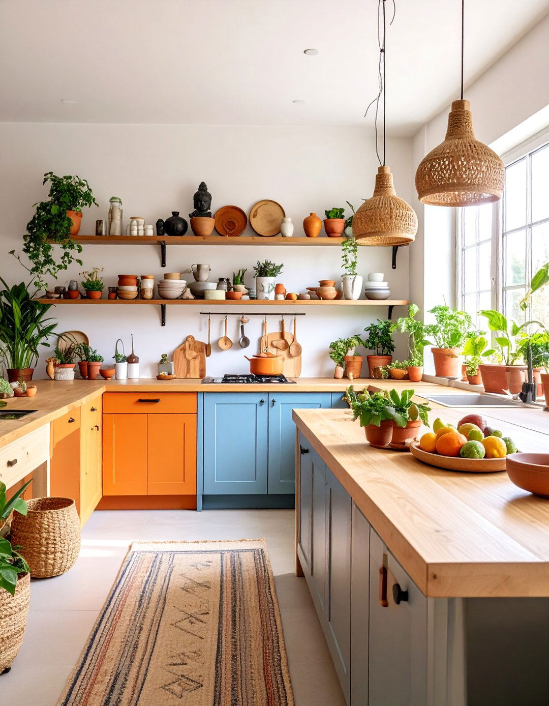 Zen Inspired Peaceful Counter Space - 25 Kitchen Counter Decor Ideas