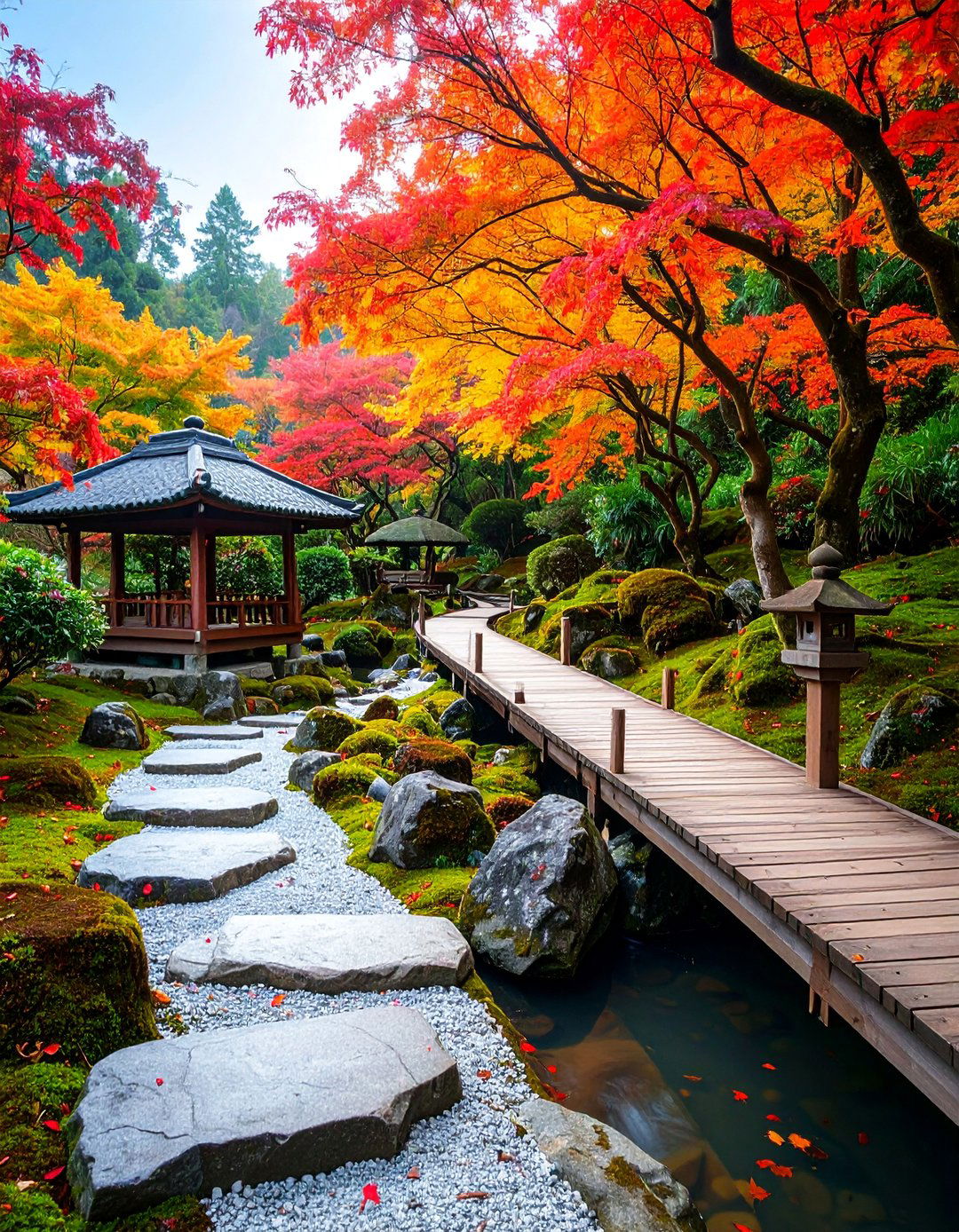 Zen Meditation Garden Terraces - 25 Hillside Terraced Garden Ideas