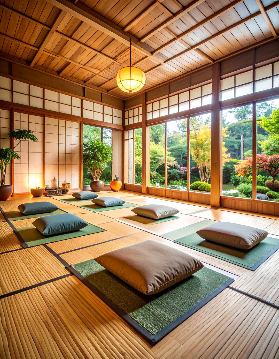 Zen Meditation Music Room with Eastern Influences - 25 Music Room Ideas