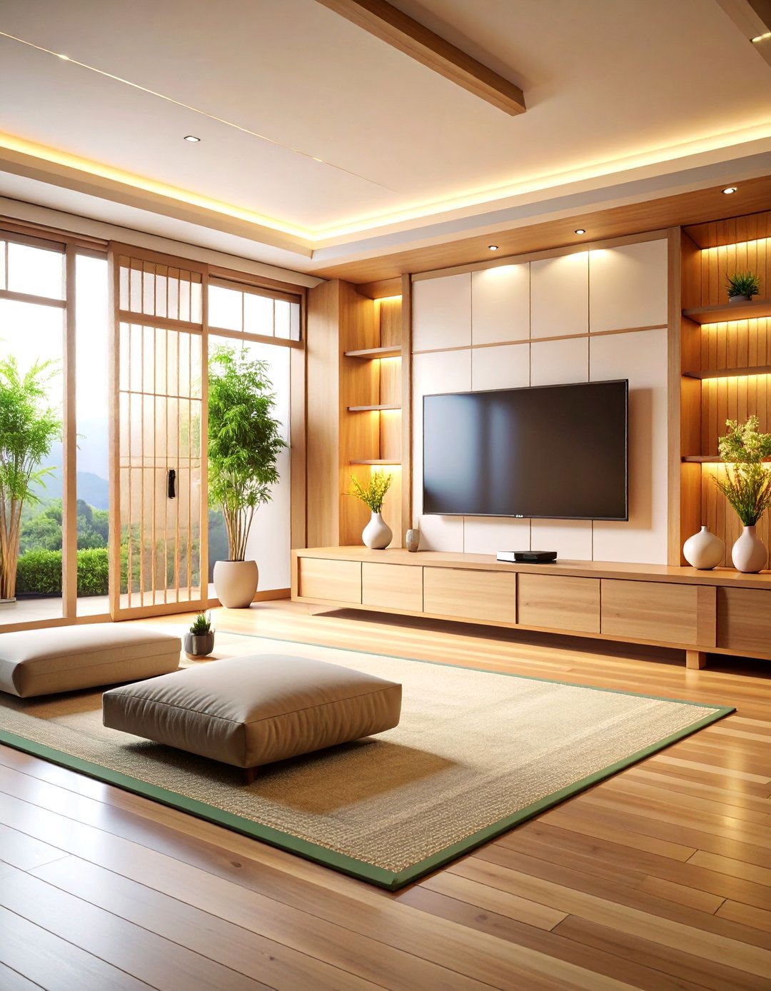 Zen Meditation and Media Sanctuary - 25 Small Media Room Ideas