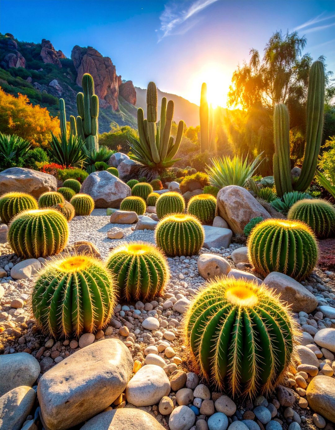 Zen Minimalist Succulent Rock Garden - 25 Succulent Garden Ideas