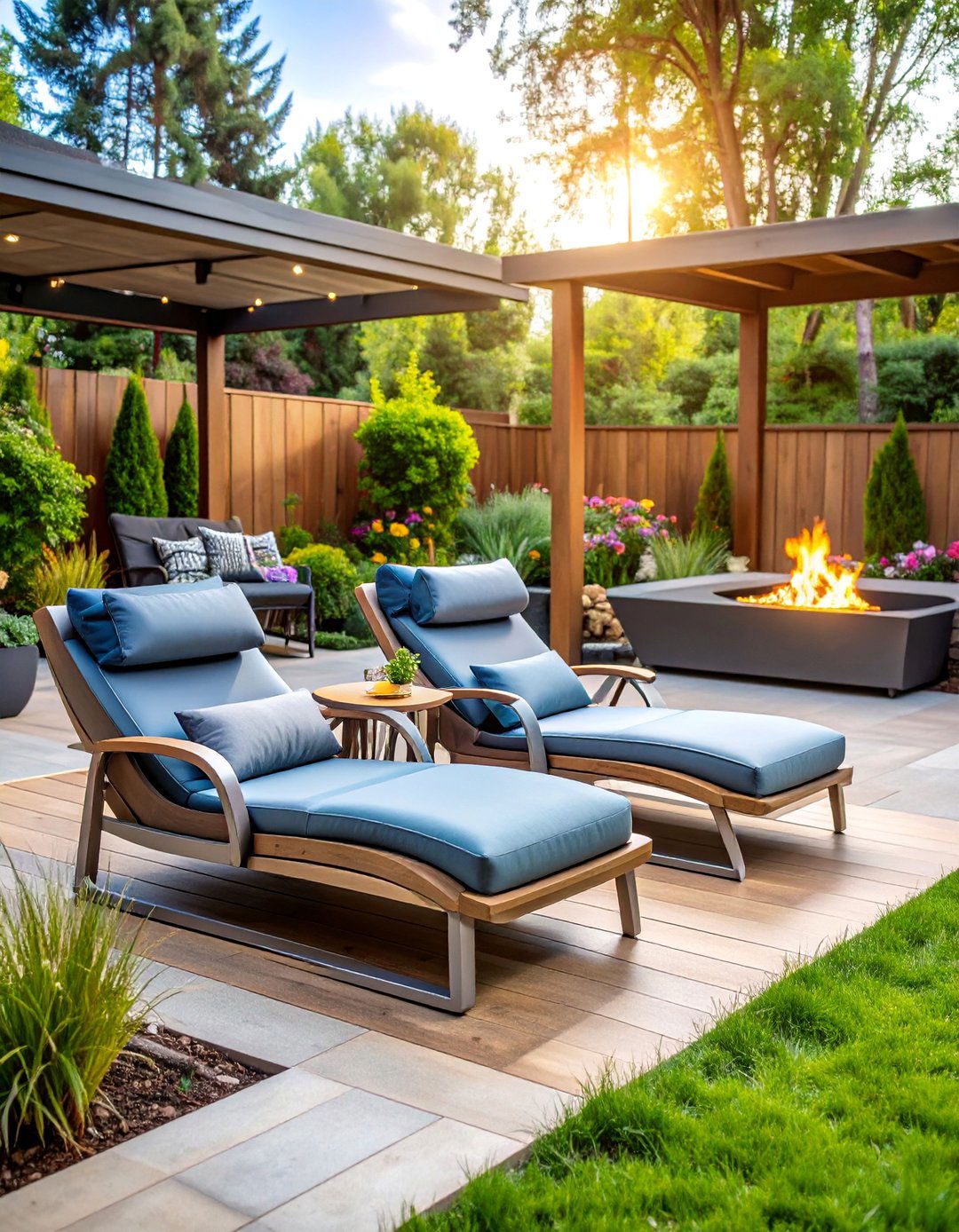 Zero Gravity Reclining Chairs with Adjustable Positions - 25 Fire Pit Chair Ideas