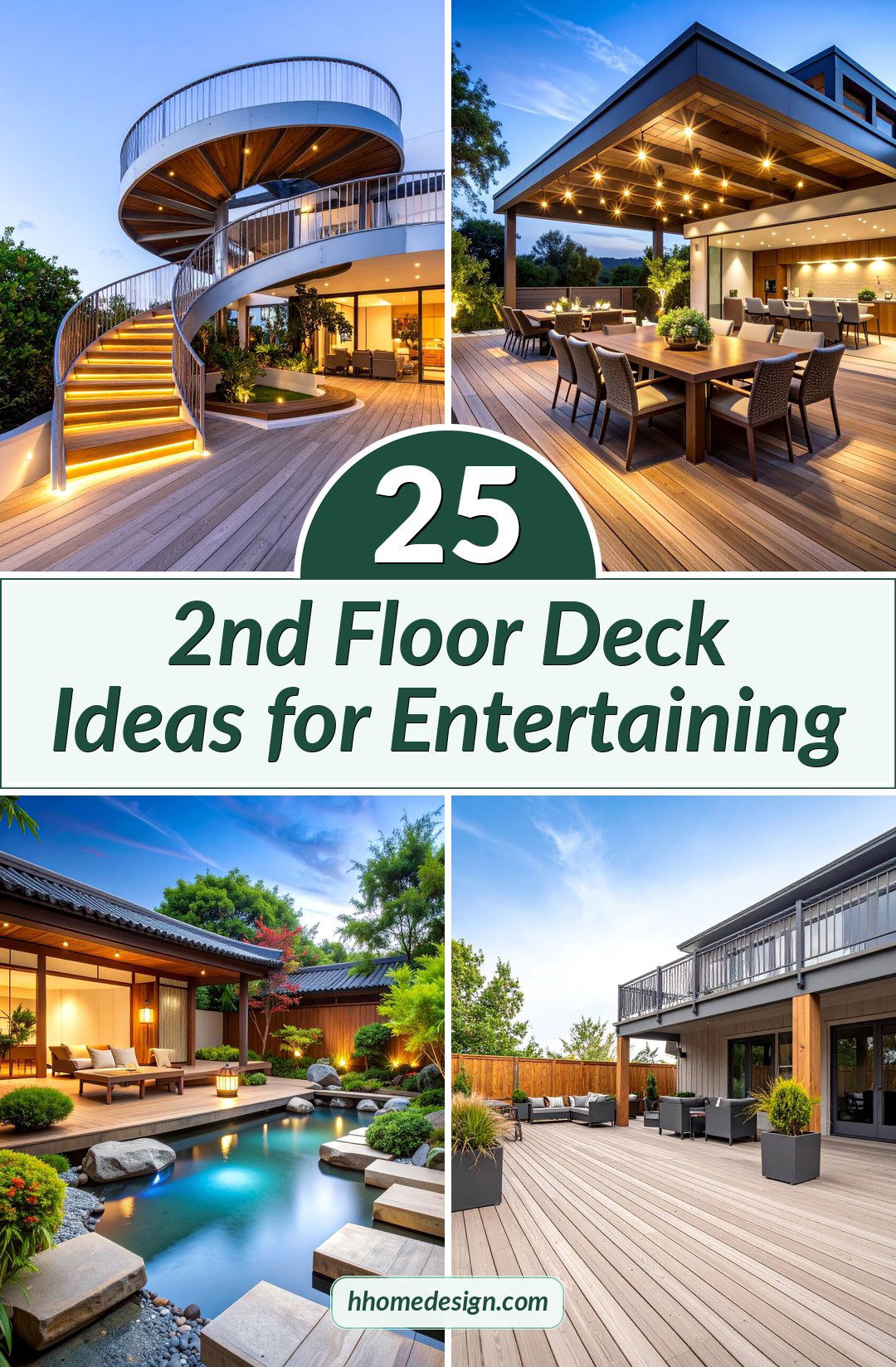 25 2nd Floor Deck Ideas for Entertaining